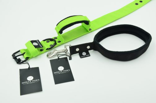 Obroża lekka z Uchwytem o szerokości 4cm