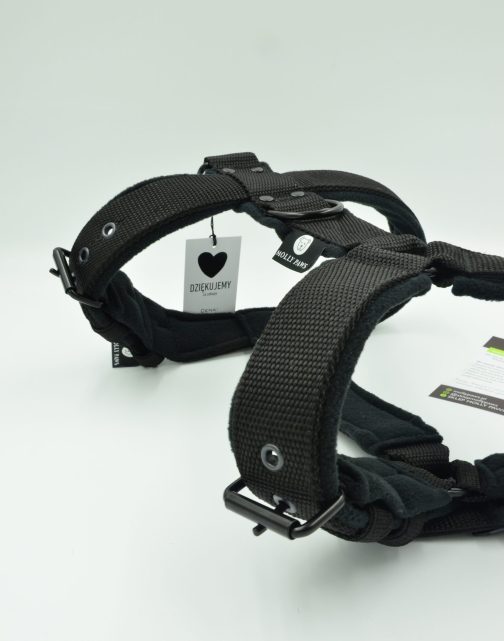 Szelki z mięciutkim polarem o szer. 4cm Lekkie