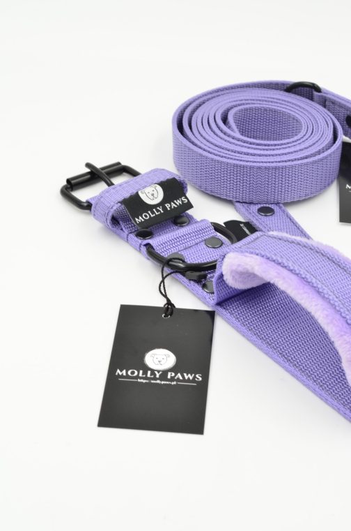 Obroża lekka z Uchwytem o szerokości 4cm