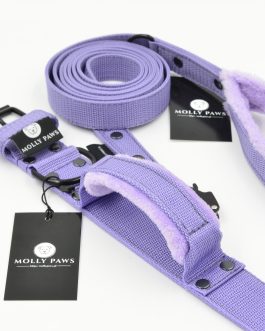 Obroża lekka z Uchwytem o szerokości 4cm