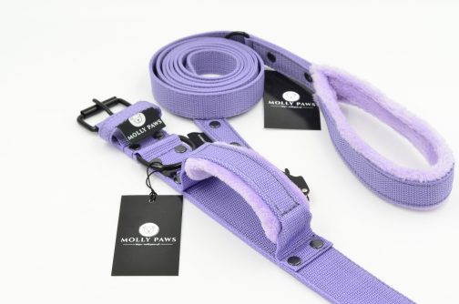 Obroża lekka z Uchwytem o szerokości 4cm