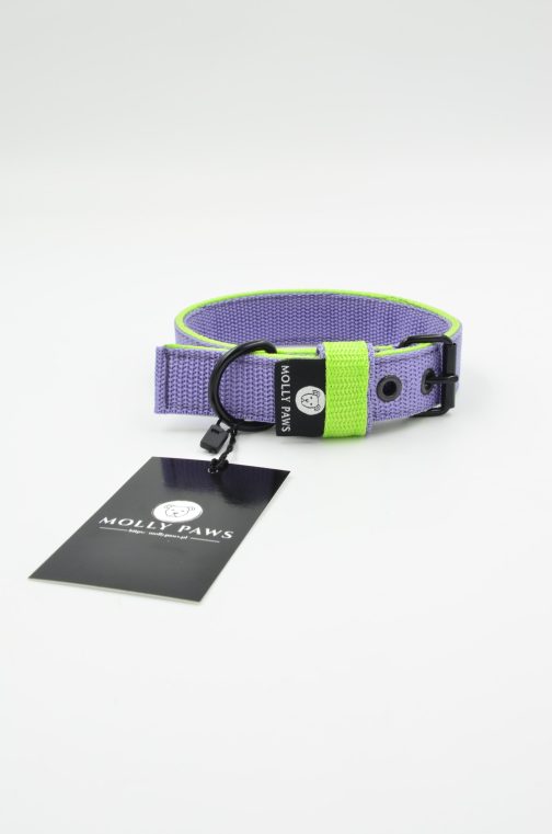 Lekka Kolorowa Obroża o szer. 2.5cm