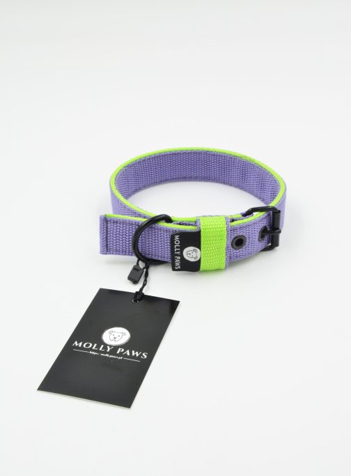 Lekka Kolorowa Obroża o szer. 2.5cm