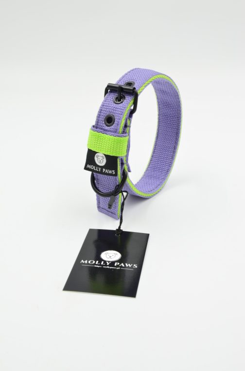 Lekka Kolorowa Obroża o szer. 2.5cm