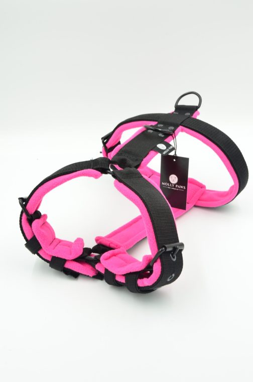 Szelki z mięciutkim polarem o szer. 4cm Lekkie