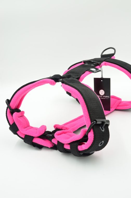 Szelki z mięciutkim polarem o szer. 4cm Lekkie