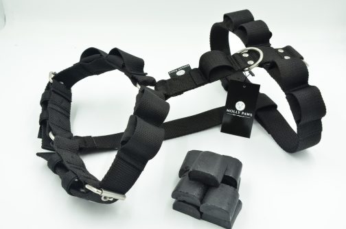 Szelki o szerokości 4cm z obciążeniem