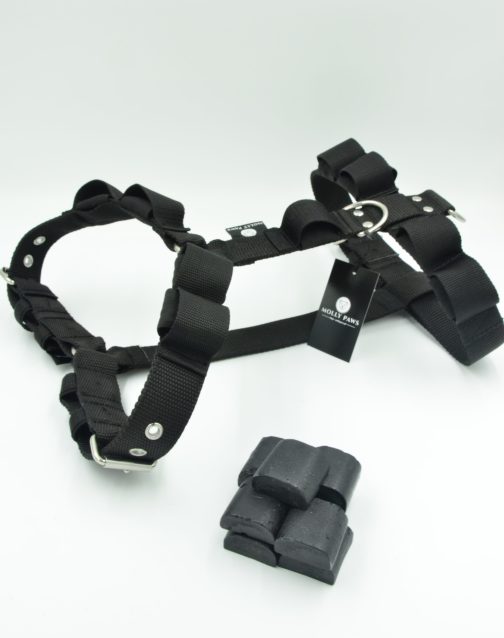 Szelki o szerokości 4cm z obciążeniem