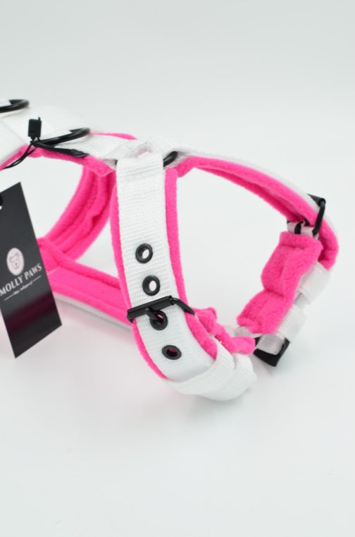 Szelki lekkie z mięciutkim polarem o szerokości 2.5cm