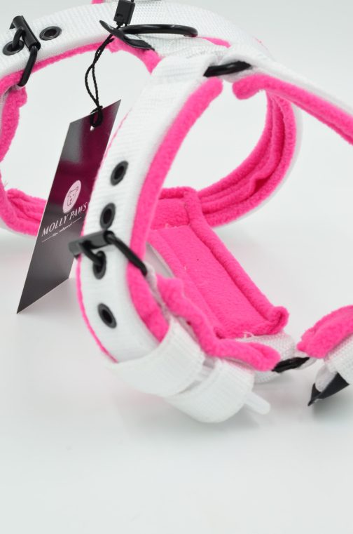 Szelki lekkie z mięciutkim polarem o szerokości 2.5cm