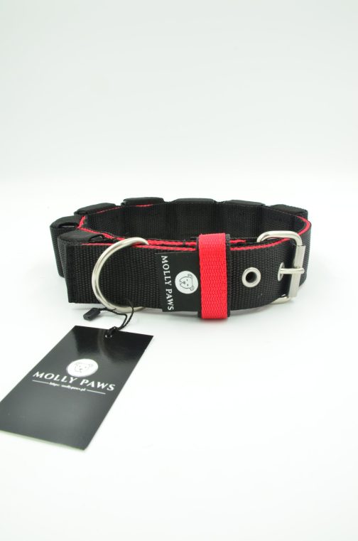 DSC_0438 Obroża szer. 4cm z Obciążeniem Kontrastowa