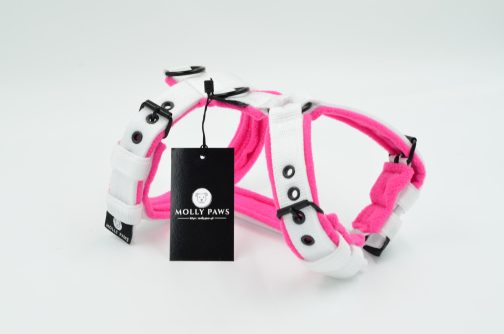 Szelki lekkie z mięciutkim polarem o szerokości 2.5cm