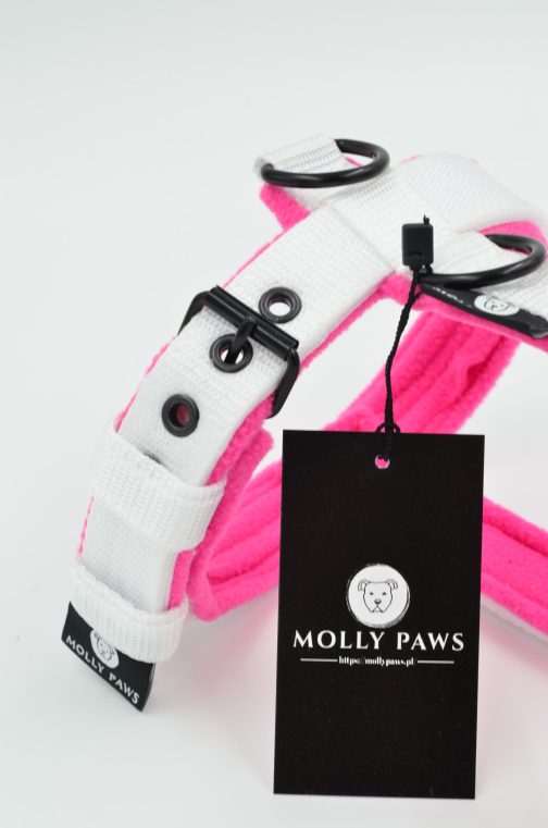 Szelki lekkie z mięciutkim polarem o szerokości 2.5cm