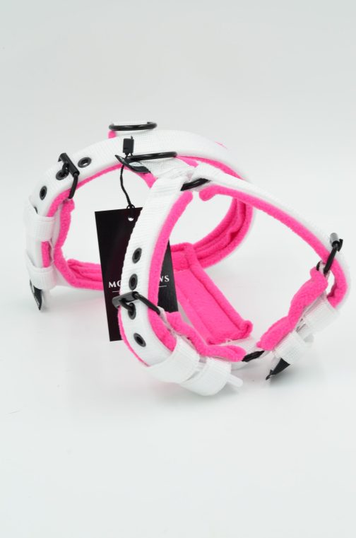 Szelki lekkie z mięciutkim polarem o szerokości 2.5cm