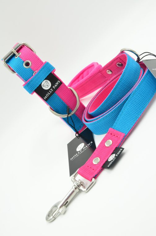 DSC_0880 Obroża o szer. 4cm DWA KOLORY STAL NIERDZEWNA - POLECANE