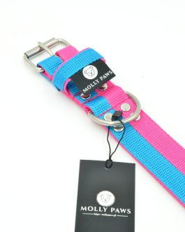 Obroża o szer. 4cm DWA KOLORY STAL NIERDZEWNA - POLECANE