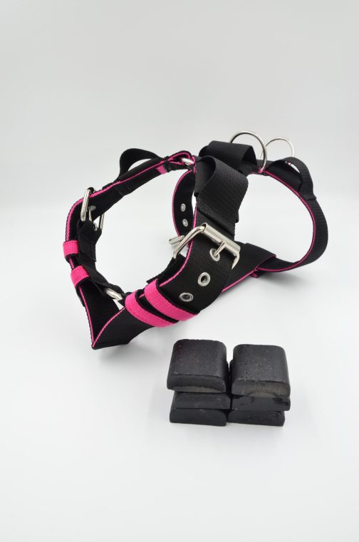 Szelki o szerokości 4cm z obciążeniem