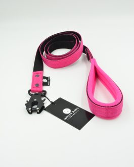 DSC_0531 Smycz dwukolorowa z karabińczykiem taktycznym