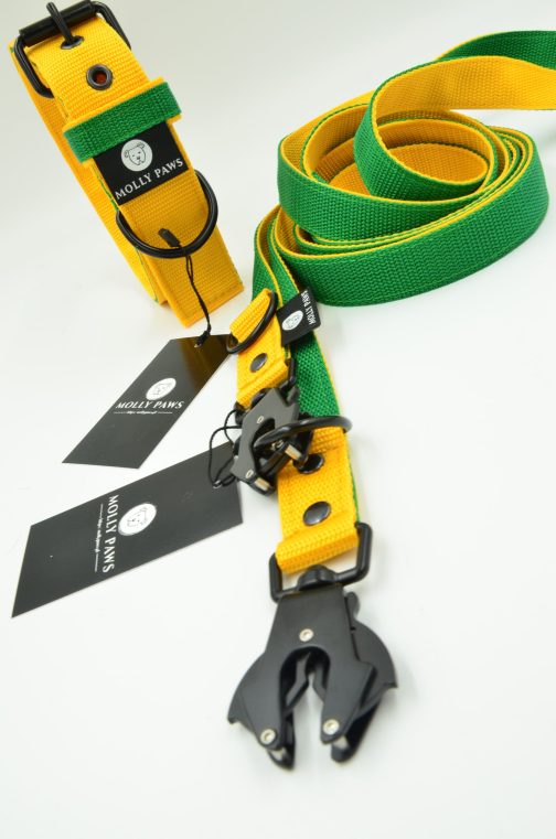 DSC_0555 Smycz przepinana 4 METRY z haftem