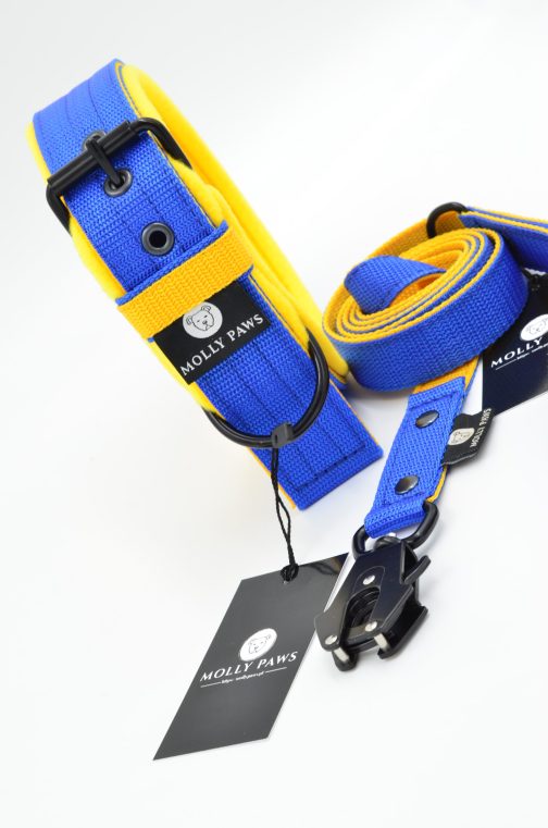 Lekka Obroża z polarem o szerokości 4cm