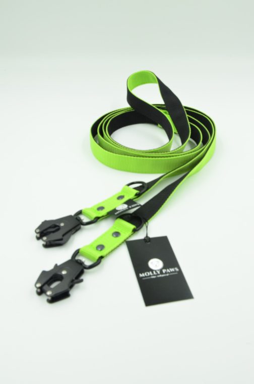 DSC_0936 Smycz przepinana 4 METRY z haftem