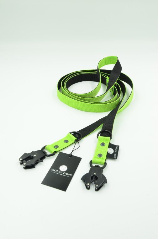 DSC_0939 Smycz przepinana 4 METRY z haftem