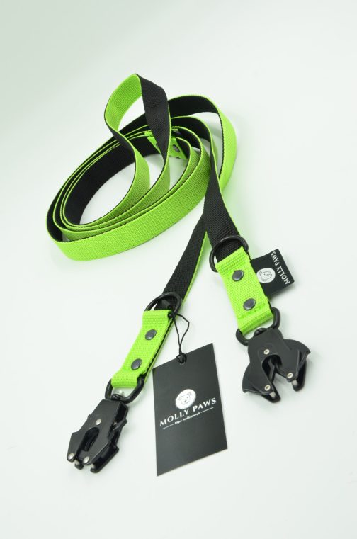 DSC_0940 Smycz przepinana 4 METRY z haftem