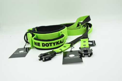 DSC_0952 Smycz przepinana 4 METRY z haftem