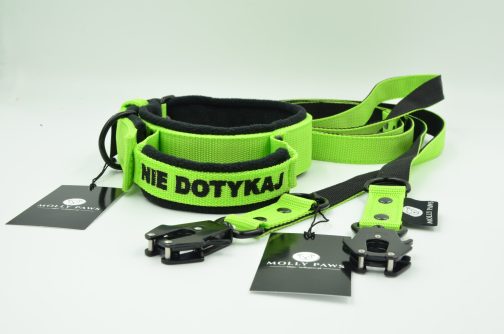 DSC_0956 Smycz przepinana 4 METRY z haftem