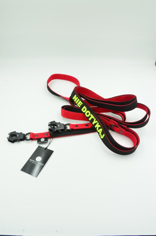 DSC_0057 Smycz przepinana 4 METRY z haftem