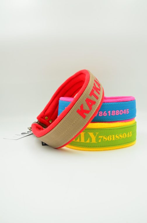 DSC_0115 Obroża Półzaciskowa z Haftem