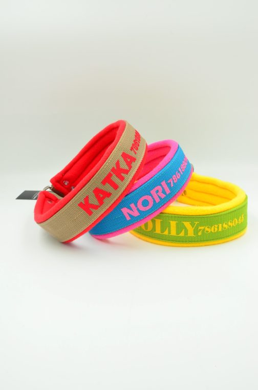 DSC_0119 Obroża Półzaciskowa z Haftem