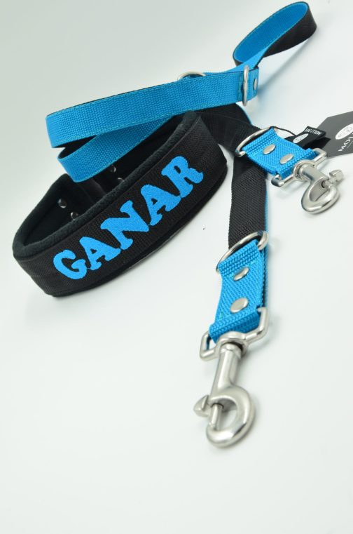 DSC_0141 Obroża Półzaciskowa z Haftem