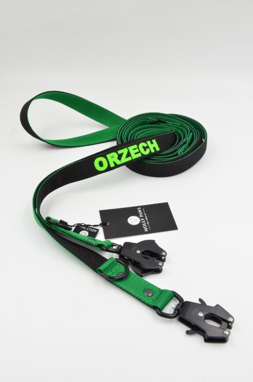 DSC_0607 Smycz przepinana 4 METRY z haftem