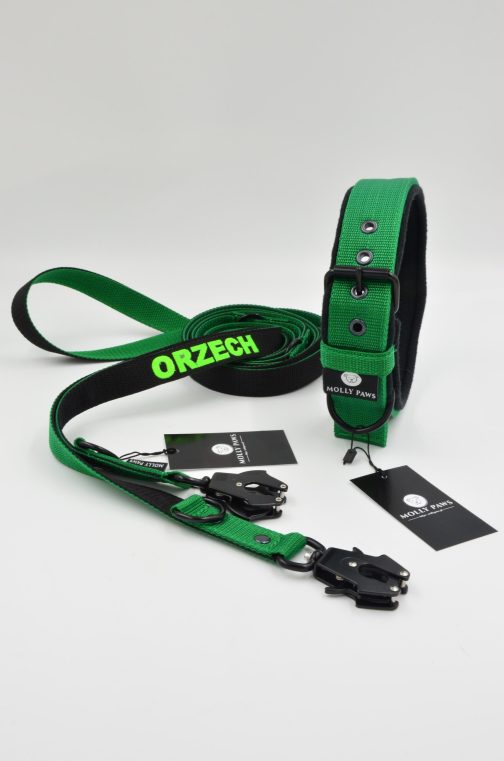 DSC_0610 Smycz przepinana 4 METRY z haftem