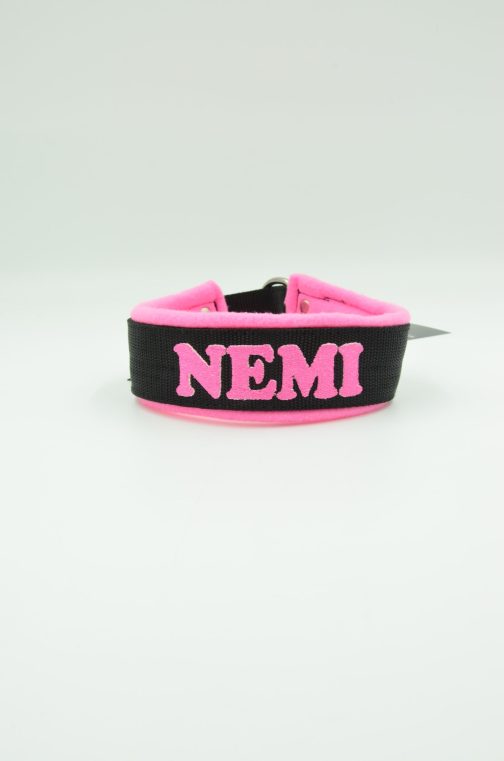 DSC_0990 Obroża Półzaciskowa z Haftem