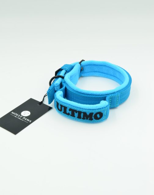 Lekka Obroża z Uchwytem o szer.2.5 z haftem