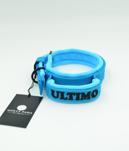 Lekka Obroża z Uchwytem o szer.2.5 z haftem