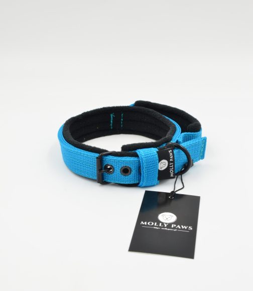 Lekka Obroża z Uchwytem o szer.2.5 z haftem