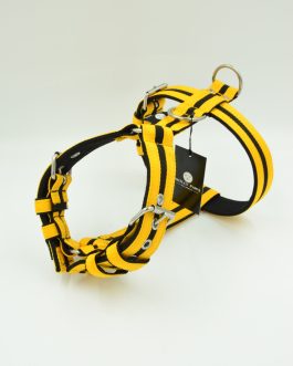 DSC_0555 Szelki o szerokości 4cm z paskami STAL NIERDZEWNA - POLECANE