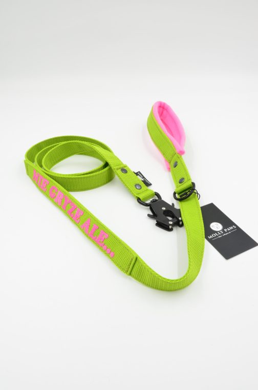 Smycz taktyczna z haftem dł.165cm