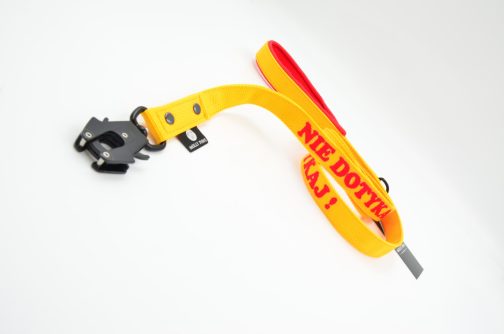 Smycz taktyczna z haftem dł.165cm