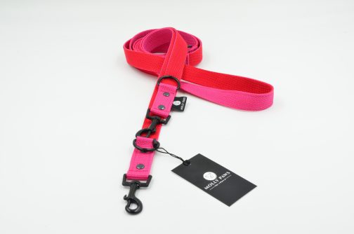 DSC_0194 Smycz przepinana lekka DWUKOLOROWA