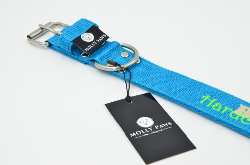 Obroża z podwójnym haftem STAL NIERDZEWNA - POLECANE