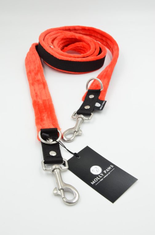 Smycz polarowa przepinana 2.5cm STAL NIERDZEWNA- POLECANE