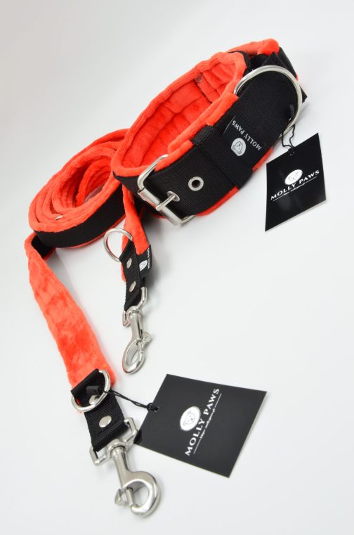 Smycz polarowa przepinana 2.5cm STAL NIERDZEWNA- POLECANE