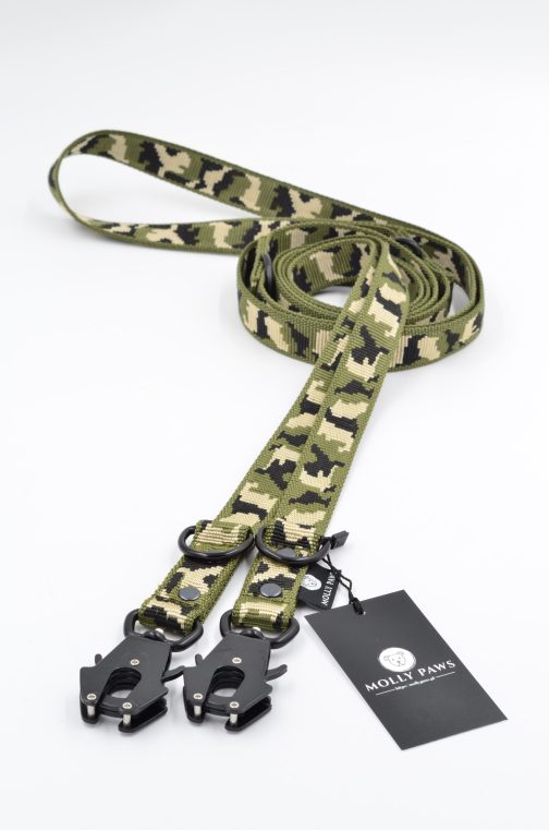 DSC_0697 Smycz przepinana o szer.2.5cm MORO