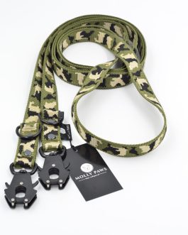 DSC_0702 Smycz przepinana o szer.2.5cm MORO