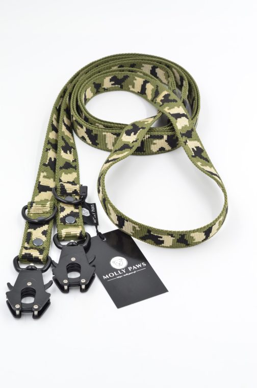 DSC_0702 Smycz przepinana o szer.2.5cm MORO