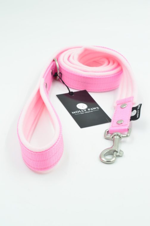 Smycz obszyta mięciutkim polarem STAL NIERDZEWNA - POLECANE